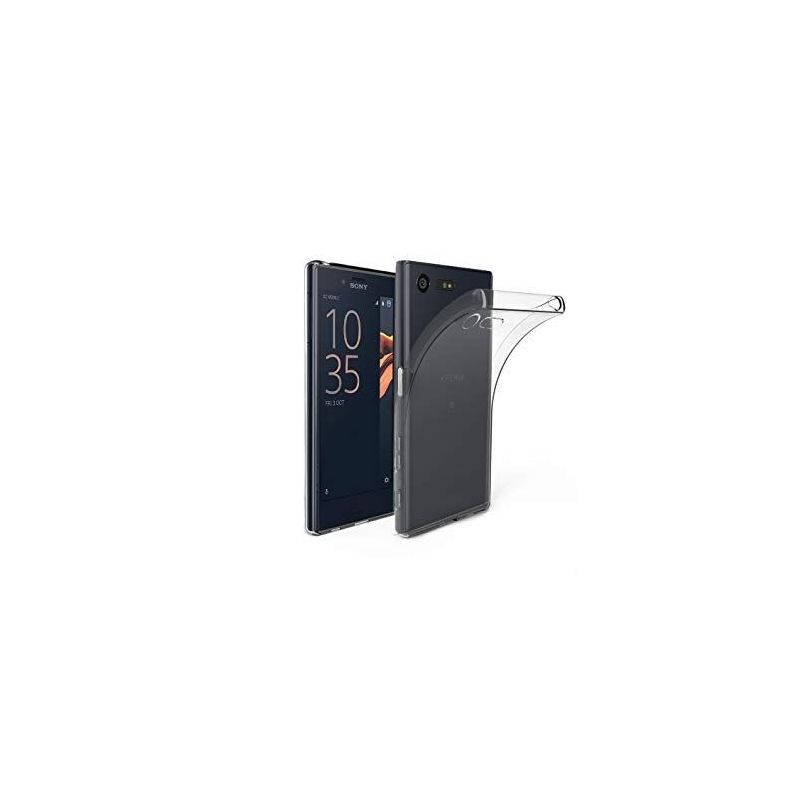 Funda compatible con SONY XPERIA X COMPACT Silicona transparente flexible