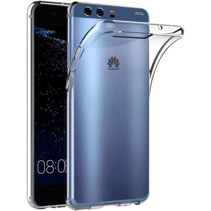 Funda compatible con HUAWEI P10 * Silicona transparente flexible * Protección ligera y resistente para uso diario