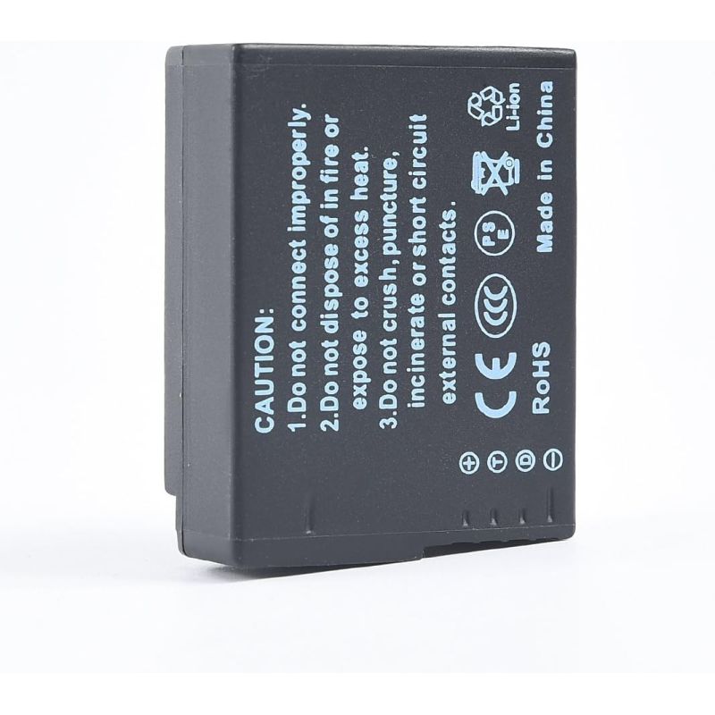 Batería compatible DMW-BLC12 para Panasonic Lumix DMC-GH2 / GH2H / GH2K / GH2S * Capacidad 1100mAh * Rendimiento fiable