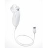 Mando compatible con Nintendo Wii Nunchuck * Nunchaku Joystick Blanco * Cable corto * Fácil conexión