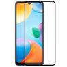 COOL Protector de pantalla compatible con XIAOMI REDMI 10C / REDMI 12C / POCO C40 Cristal templado Borde negro 9H