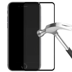 COOL Protector de pantalla compatible con IPHONE 12 PRO MAX * Cristal templado Borde negro * Alta resistencia