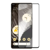 Protector de pantalla compatible con GOOGLE PIXEL 7 PRO Cristal templado Borde negro full glue compatible huella