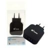 CROMAD Cargador adaptador de red pared Doble USB 4.8A Inteligente IC Negro