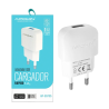 Cargador adaptador red pared USB 1A Blanco modelo AP-30735 compatible con Samsung Xiaomi Huawei etc