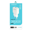 Cargador adaptador red pared USB 1A Blanco modelo AP-30735 compatible con Samsung Xiaomi Huawei etc