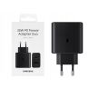 SAMSUNG original Cargador adaptador red pared USB y tipo C carga super rápida 35W modelo EP-TA220 negro