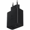 SAMSUNG original Cargador adaptador red pared USB y tipo C carga super rápida 35W modelo EP-TA220 negro