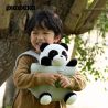 PICOCICI Mochila infantil Goma EVA con peluche conejo rosa para niños y niñas preescolar guardería colegio