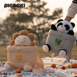 PICOCICI Mochila infantil Goma EVA Peluche oso panda Niños niñas preescolar guardería colegio