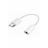 XIAOMI Original Cable adaptador jack 3.5mm audio auriculares hembra a tipo C macho Blanco