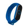 Correa compatible XIAOMI MI BAND 5 / MI BAND 6 / MI BAND 7 silicona Ajustable - Negro azul gris rojo rosa chicle verde