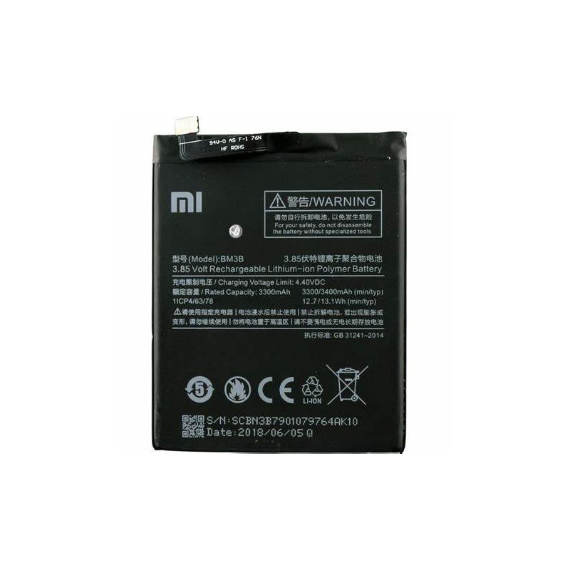 Bateria original Xiaomi Mi Mix 2 / 2S ⋆ Referencia BM3B ⋆ Capacidad 3300 mAh