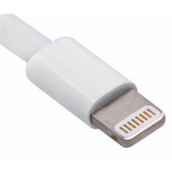 Cable de carga y datos conector Apple lightning 8 pin a Tipo C USB-C compatible iPhone iPad iPod blanco 1m 2m