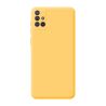 Funda compatible con SAMSUNG GALAXY A51 4G silicona flexible lisa 3D cubre cámara trasera color rojo brillante