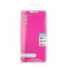 Funda compatible con XIAOMI MI NOTE 10 LITE silicona flexible lisa 3D cubre cámara trasera color rosa fucsia