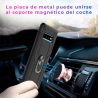 Funda compatible XIAOMI MI 10T / MI 10T PRO carcasa semi rígida con anilla 360° soporte e imán magnética color negro