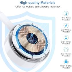 Cable cargador tipo C compatible con Apple Watch 1 2 3 4 5 6 SE 7 8 ⋆ Base magnética inalámbrica de carga rápida