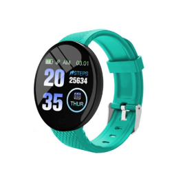 Reloj inteligente Pulsera deportiva de actividad D18 Bluetooth 4.0 - IOS Android - Pantalla táctil - Negro