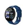 Reloj inteligente Pulsera deportiva de actividad D18 Bluetooth 4.0 - IOS Android - Pantalla táctil - Negro