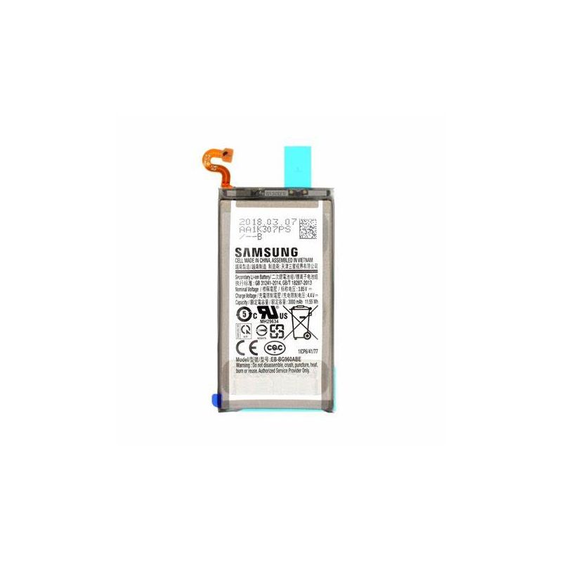 SAMSUNG Batería original Galaxy S9 ⋆ EB-BG960ABE ⋆ Capacidad 3000 mAh ⋆ Repuesto genuino