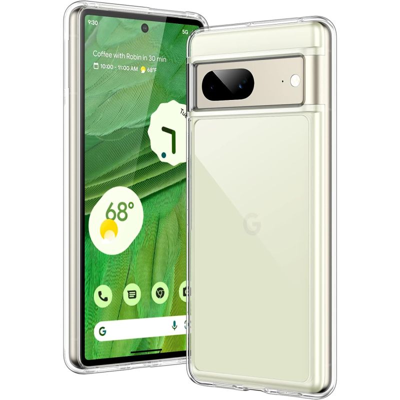 Funda compatible con GOOGLE PIXEL 7 Silicona transparente flexible