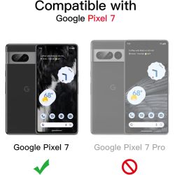 Funda compatible con GOOGLE PIXEL 7 Silicona transparente flexible