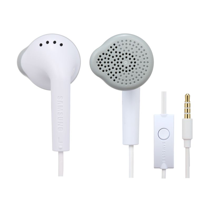 SAMSUNG Auriculares cable jack 3.5mm Manos libres EHS61 EHS61ASFWE originales Blanco