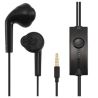 SAMSUNG Auriculares cable jack 3.5mm Manos libres EHS61 EHS61ASFBE originales Negro