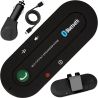 Manos libres para coche Bluetooth v4.1 + EDR parasol / con altavoz HD y control por voz Siri / Android / Google