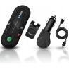 Manos libres para coche Bluetooth v4.1 + EDR parasol / con altavoz HD y control por voz Siri / Android / Google