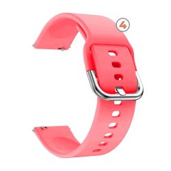 Correa universal 22mm silicona con hebilla metálica para reloj deportivo smartwatch - Compatible con Amazfit GTR Stratos Samsung