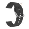 Correa universal 22mm silicona con hebilla metálica para reloj deportivo smartwatch - Compatible con Amazfit GTR Stratos Samsung