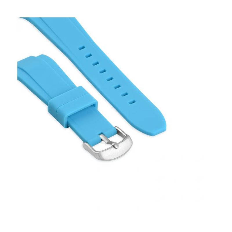 Correa universal 22mm silicona con hebilla metálica para reloj deportivo smartwatch - Compatible con Amazfit GTR Stratos Samsung