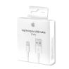 Cable de carga y datos Conector Apple lightning 8 pin válido para iPhone iPad iPod USB 2.0 - Blanco 1m MD818ZM/A original