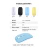 Ratón inalámbrico Bluetooth azul pastel ⋆ Silencioso y ergonómico ⋆ Para iPad, PC, tablet, móvil ⋆ ENVÍO DESDE ESPAÑA