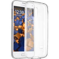 Funda compatible con SAMSUNG GALAXY S5 MINI Silicona transparente flexible