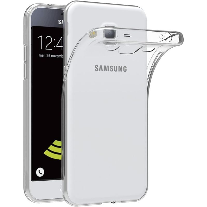 Funda compatible con SAMSUNG GALAXY J3 2016 Silicona transparente flexible