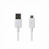 SAMSUNG Cable USB macho a Micro USB macho ECB-DU4EWE Carga y transferencia 1.5m Original Blanco