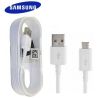 SAMSUNG Cable USB macho a Micro USB macho ECB-DU4EWE Carga y transferencia 1.5m Original Blanco