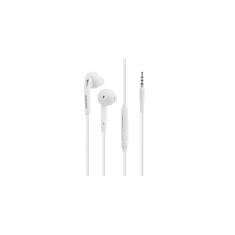 Auriculares originales cable jack 3,5mm Samsung Manos libres EO-EG920BW Blanco