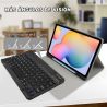 Funda compatible con tablet SAMSUNG GALAXY S6 LITE 2020 2022 10.4'' P610 P615 P619 teclado bluetooth español letra Ñ - Negra