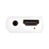 Adaptador WII2HDMI convertidor de Wii a HDMI 🎮 salida 720p / 1080p FullHD ⋆ audio 3.5 mm ⋆ compacto ⋆ color blanco