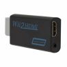 Adaptador WII2HDMI convertidor de Wii a HDMI 🎮 salida 720p / 1080p FullHD ⋆ audio 3.5 mm ⋆ compacto ⋆ color blanco