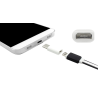 Adaptador MICRO USB hembra a TIPO C macho Compatible - Negro USB-C