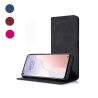 Funda compatible XIAOMI REDMI NOTE 9T Flip cover tapa soporte billetera magnética con cierre - Azul marino elegante