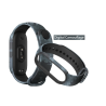 Correa compatible con XIAOMI MI BAND 5 / 6 de silicona Estampado - Gris negro pixelada