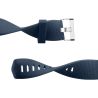 Correa compatible FitBit Bracelet Charge 2 silicona hebilla metálica ajustable resistente - Color Verde militar