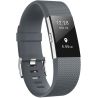 Correa compatible FitBit Bracelet Charge 2 silicona hebilla metálica ajustable resistente - Color Verde militar