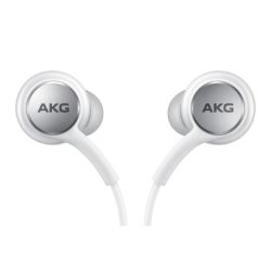 SAMSUNG Auriculares cable tipo C USB C Manos libres Tuned by AKG EO-IG955 originales con sonido premium - Blanco